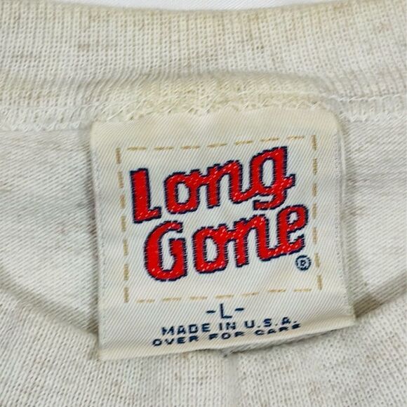 Vintage Chicago Bulls All Over Print Quarter Sleeve Tee - Picture 6 of 10